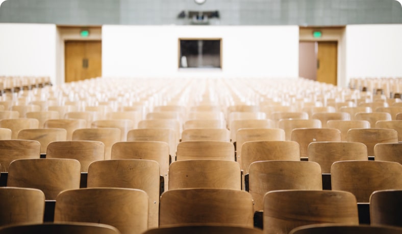 investing education event room